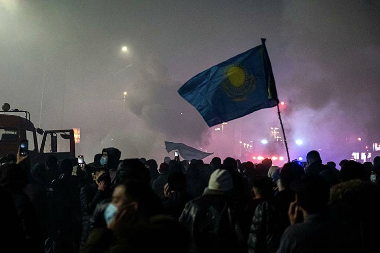 Kazajastan Protestas
