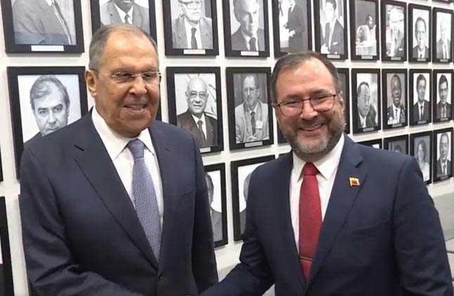 Russian and Venezuelan foreign ministers met in New York.