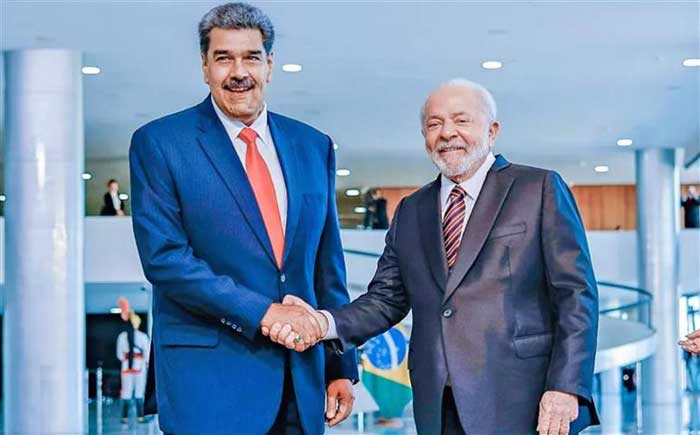 President Luiz Inácio Lula da Silva and Nicolás Maduro met in Brazil