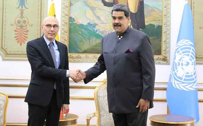 Nicolás Maduro held a meeting with the United Nations High Commissioner for Human Rights