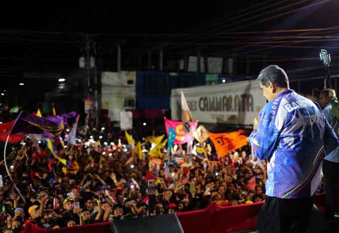 La semana pasada Maduro llamó a “mantener la movilización permanente, con alegría y en distintas modalidades.
