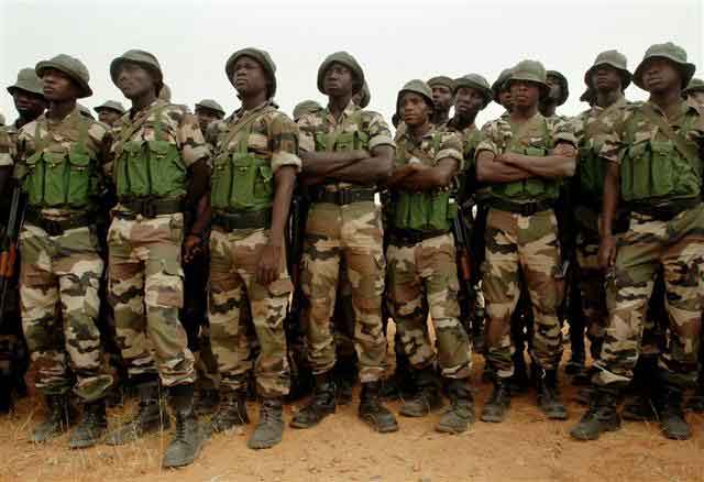 The Nigerian military junta said that it will respond to any attempt of aggression