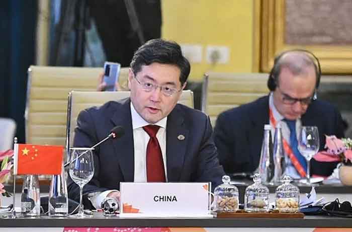 Foreign Minister Qin Gang held meetings with counterparts