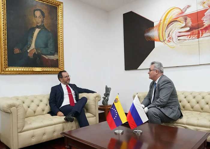 Sergei Melik-Bagdasárov, embajador ruso en Venezuela.