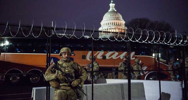 US rioters stormed the US Capitol in Washington DC, on January 6, 2021. Photo: AFP