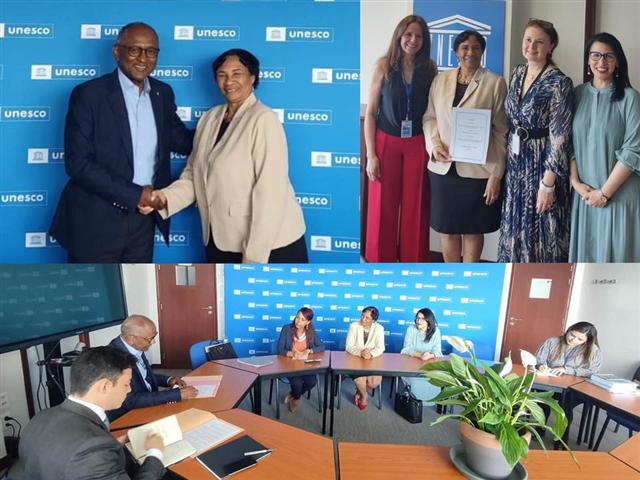 Cuba deeps cooperation bonds with UNESCO.