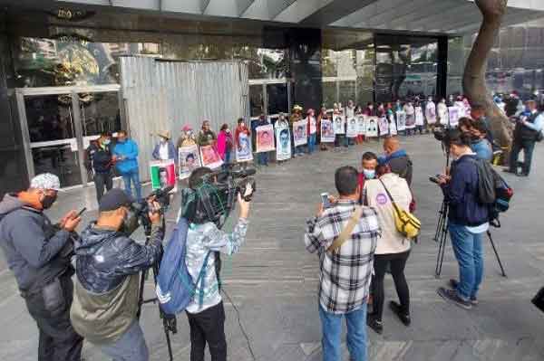 Videos come to light as part of a day of protests by the parents of the Ayotzinapa normalistas, seven years after their disappearance. 