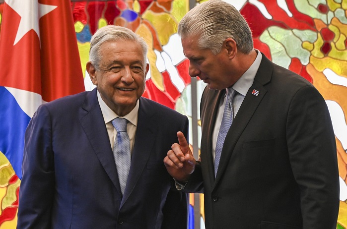 Presidents Miguel Díaz-Canel (Cuba) and Andrés Manuel López Obrador (Mexico) held a telephone conversation