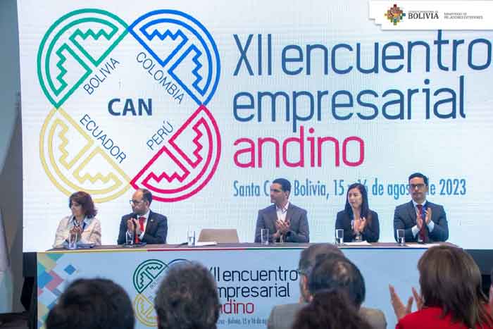 Some ninety companies are taking part in the 12th Meeting of Andean Entrepreneurs, underway in Bolivia.