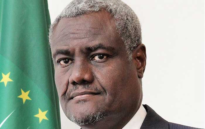 AUC Chairperson Moussa Faki Mahamat 