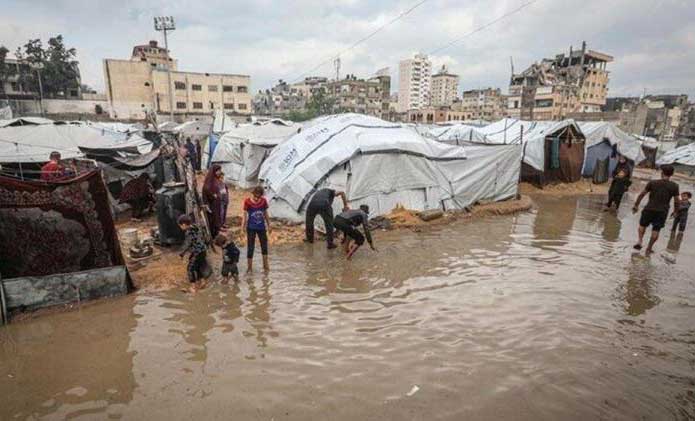 Gaza: "with the arrival of winter in full force, the suffering of the citizens increases and the human tragedy deepens."