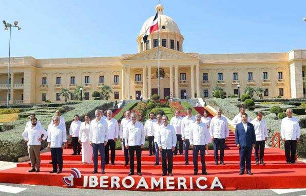 Official photo of the 28th Ibero-American Summit