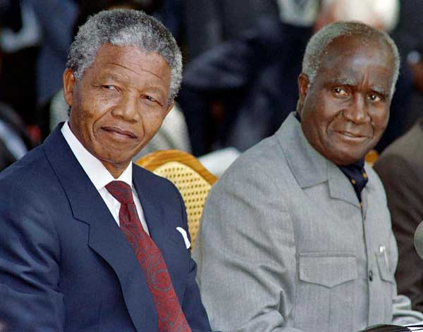 Kenneth Kuanda and Nelson Mandela were both great fighters for African liberation