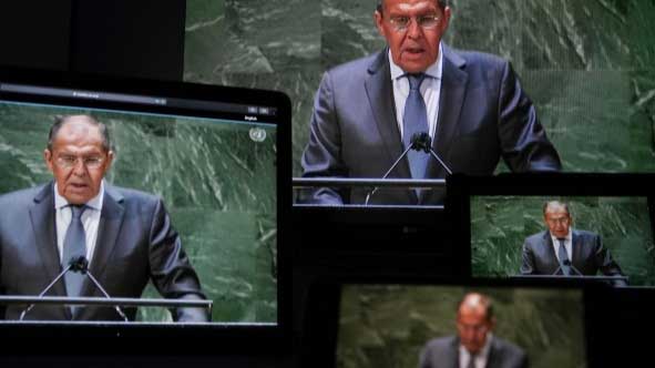 Russian foreign minister says U.S. dragging the world into another Cold War