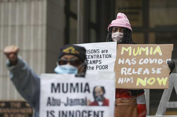 ​Activists demand release of Mumia Abu-Jamal as he suffers COVID-19 symptoms​