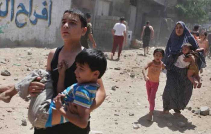 Suman más de 180 los niños heridos o enfermos de la Franja trasladados a Italia junto a sus familias.