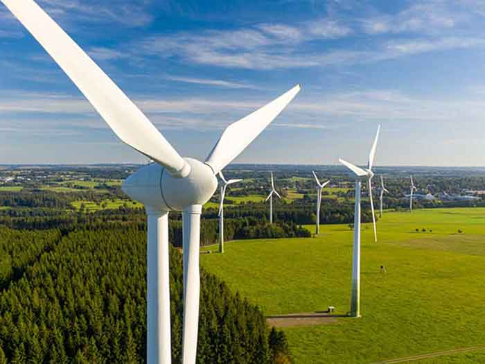 The goal is to generate 40% of the country's electricity from renewable sources by 2030.