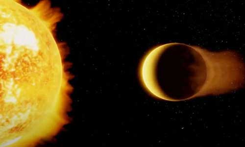 It is an exoplanet located in the Neptune Desert, an area with low planetary density