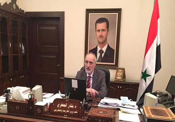 Syrian Deputy Foreign Minister Bashar al-Jaafari