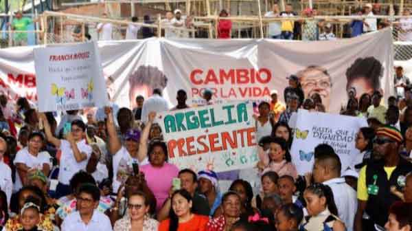 Vice President of Colombia, Francia Márquez, symbolically took office in her homeland, in the department of Cauca