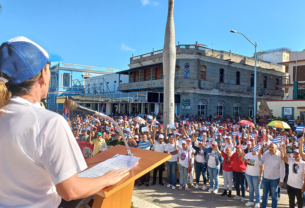 acto inicia Mi firma por la patria las tunas 2026 2