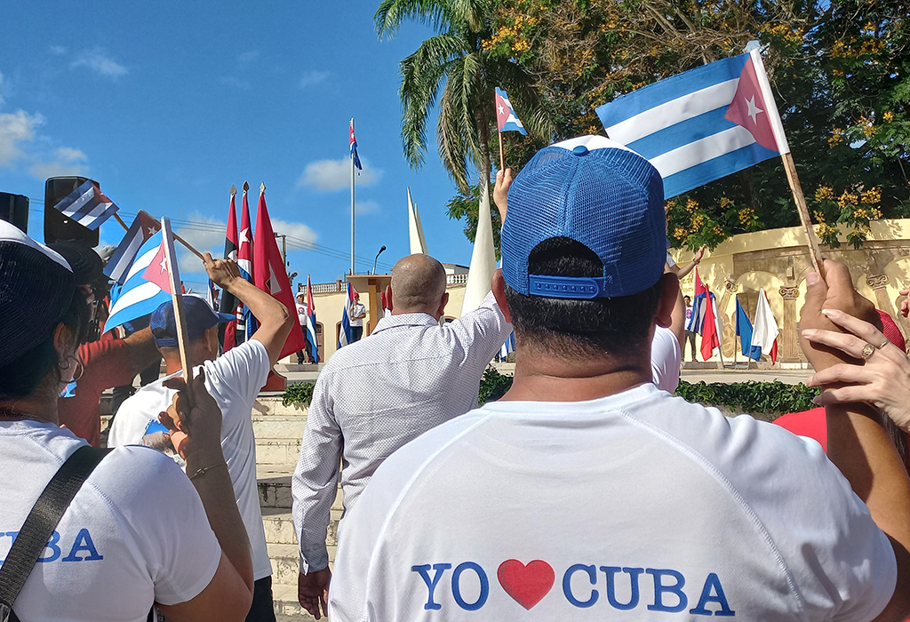 acto inicia Mi firma por la patria las tunas 2026