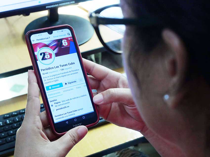 26 es hoy un multimediomedio, con perfiles en varias plataformas.