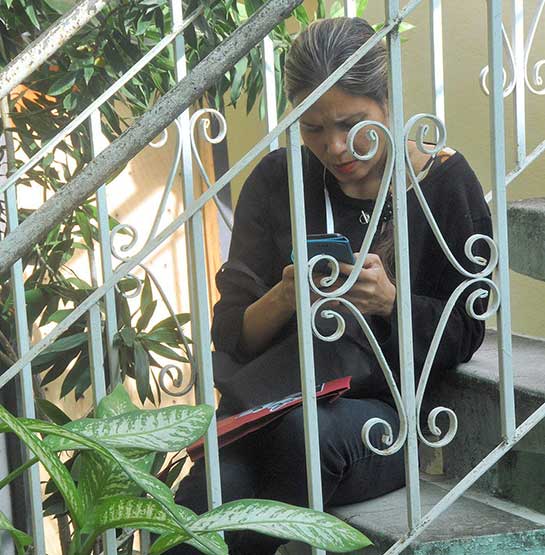 No importa el lugar o la circunstancia, si hay corriente o no...