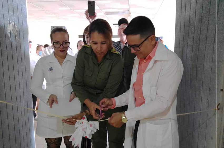 Angiology and Vascular Surgery ward at the Guillermo Domínguez Hospital.