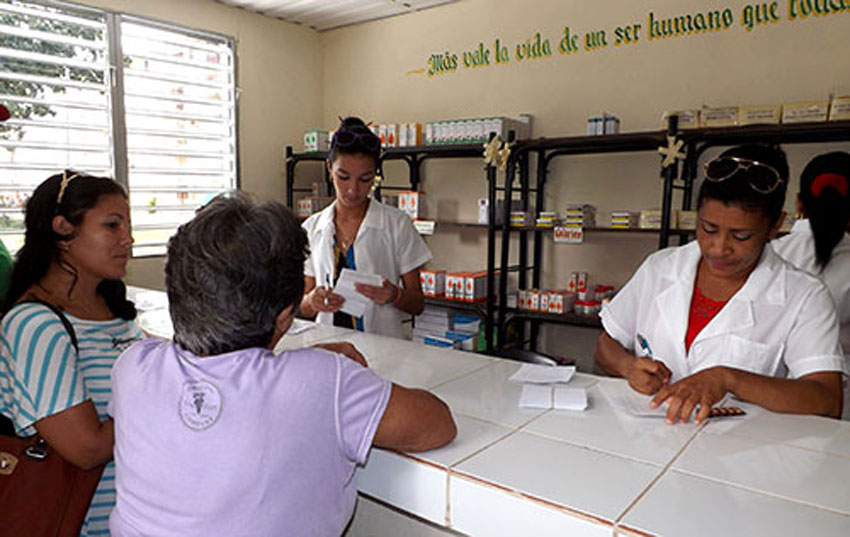 Las Tunas have have 108 community pharmacies