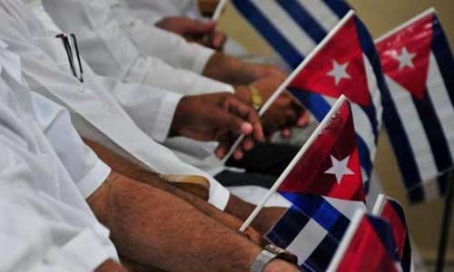 Cuba has  already sent medical  brigades to some ten countries to help fight COVID-19