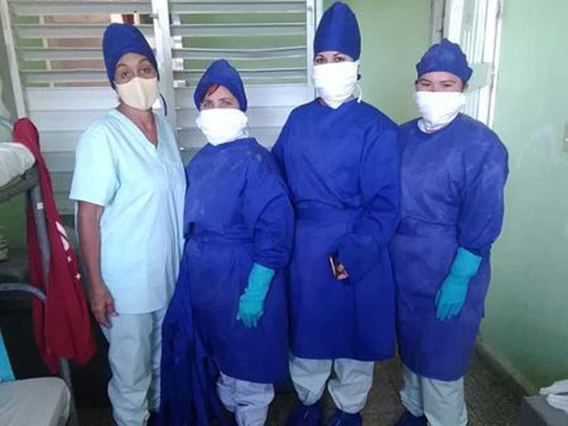 Kindness and courage against the new coronavirus at isolation center in Las Tunas