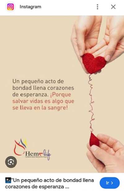 El programa de donaciones de sangre es respaldo de vida para todos los tuneros.