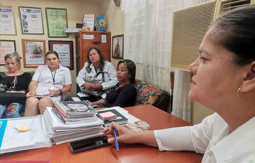 Dr. Osmara López Borrero, at the head of PAMI in Las Tunas