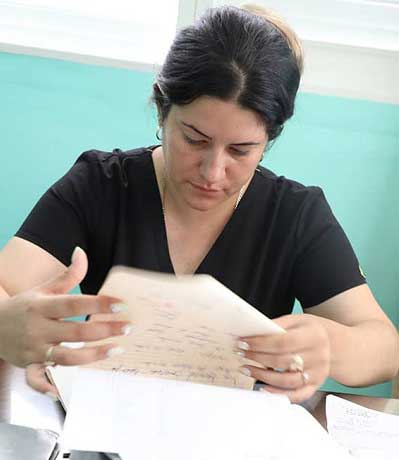 Licenciada María Eugenia Ávila Hernández, supervisora del hogar materno Herminia Betancourt.