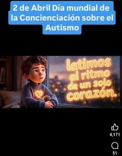 Día Mundial de Concienciación sobre el Autismo