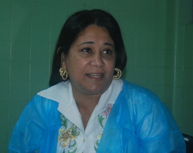 licenciada Yoania Reyes máster en Atención Integral del Recién Nacido