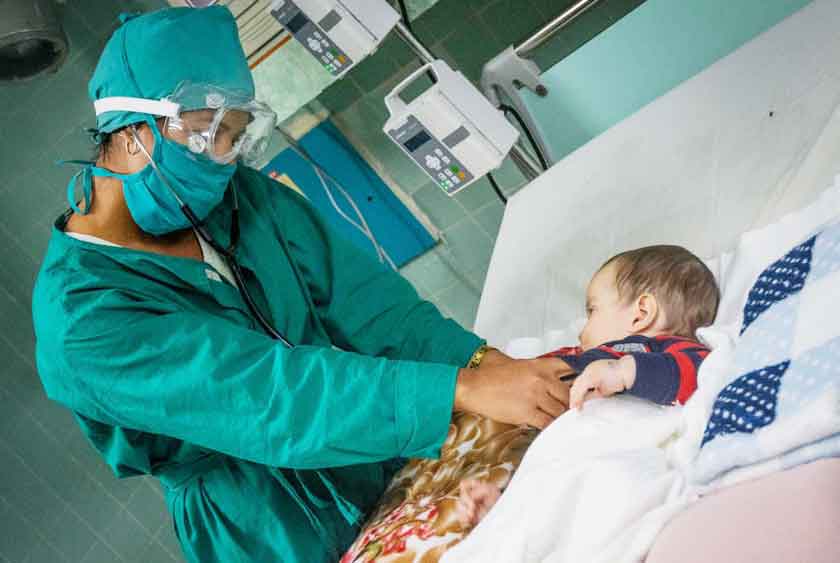 The Mártires de Las Tunas Pediatric Hospital celebrates its 63rd anniversary