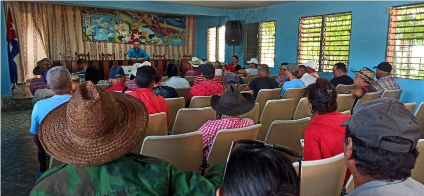 National Association of Small Farmers elects candidates to deputies of the Cuban Parliament