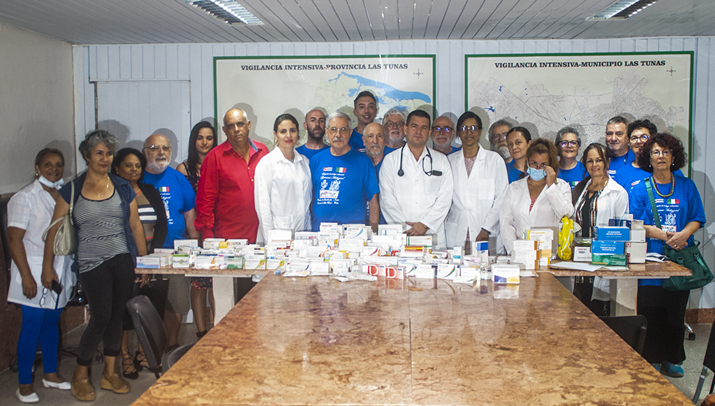 Italian solidarity activists from the Lombardy region visited Las Tunas
