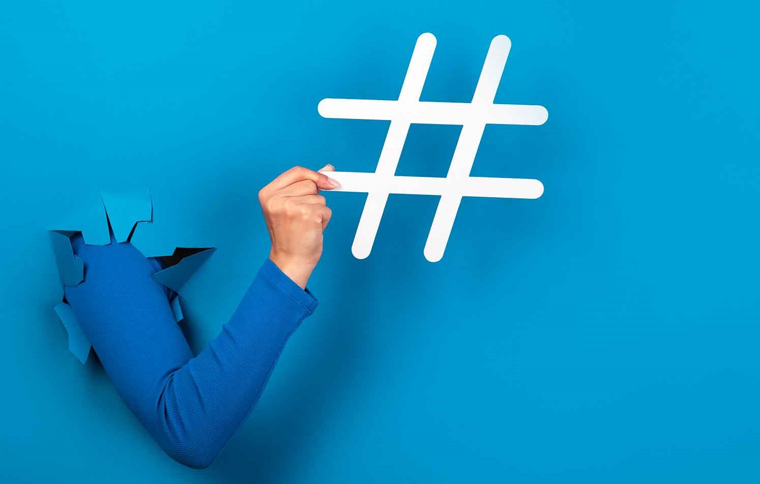 desapareciendo los hashtags