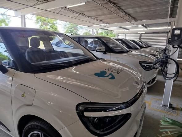 estacion carga autos electrcios servicio hemodialisis