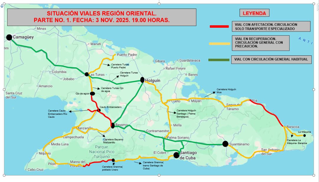 situacio carreteras post melissa