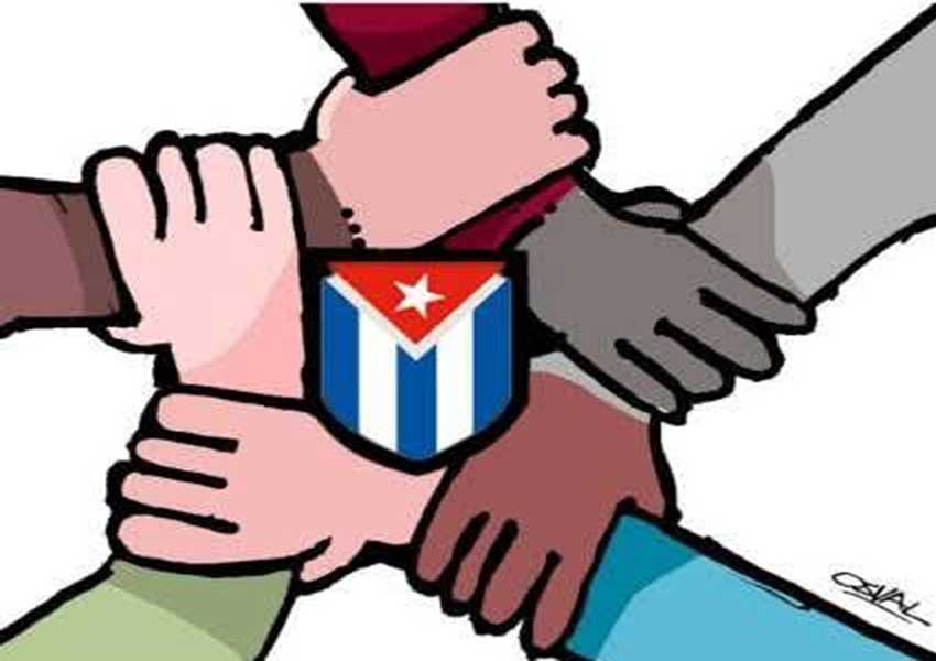 Campaña juvenil Manos por Cuba