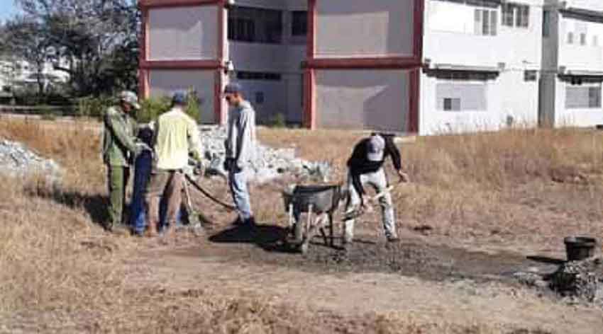 Construction of the Renewable Energy Development and Training Center