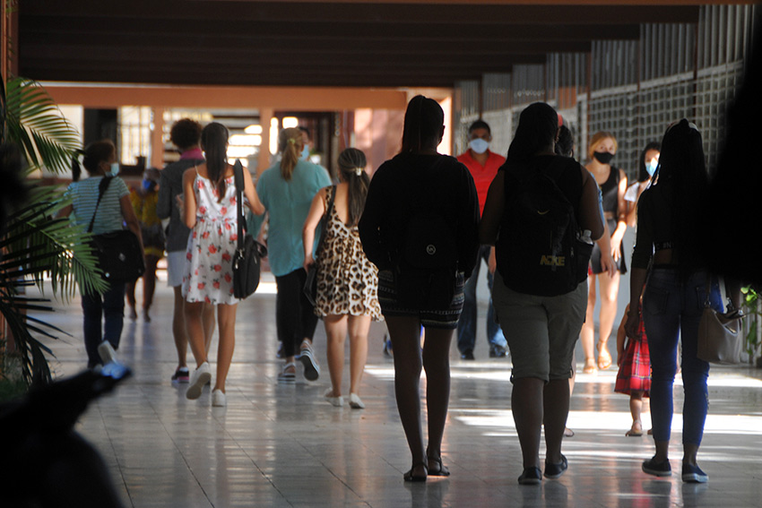 Students are back in the University