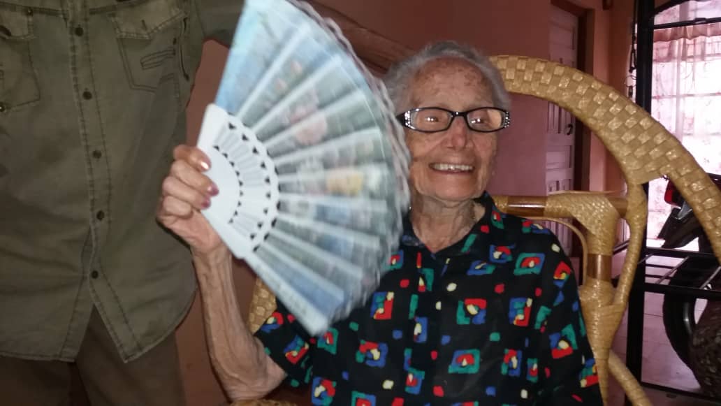 Vicenta celebrates her 105 birthday
