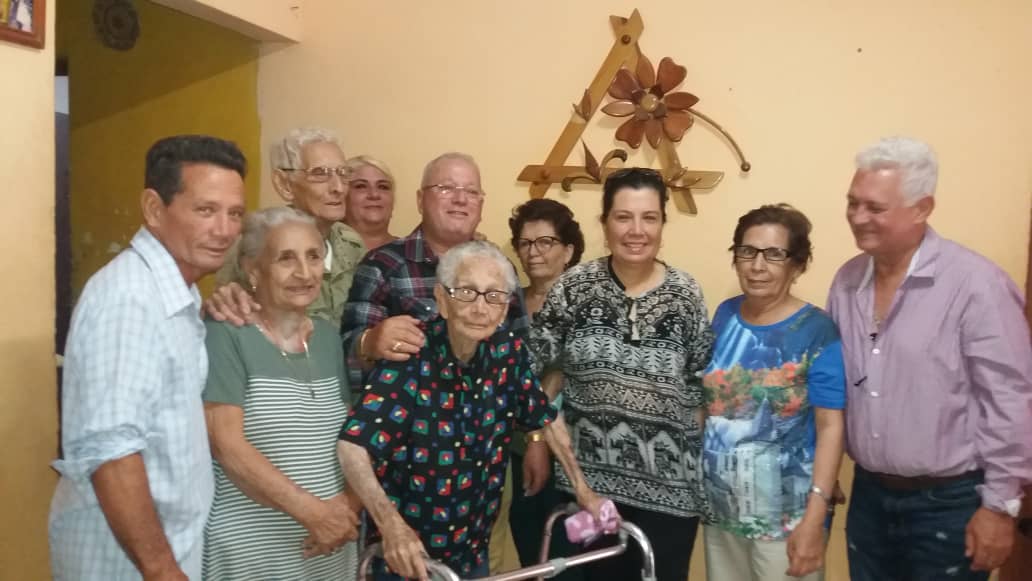 Vicenta celebrates her 105 birthday