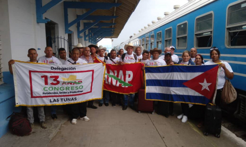 Delegados tuneros desarrollan amplia agenda en Congreso de la ANAP
