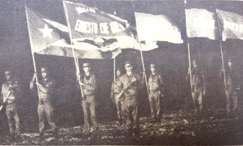 La brigada invasora Che Guevara y su noche diferente en Jobabo  